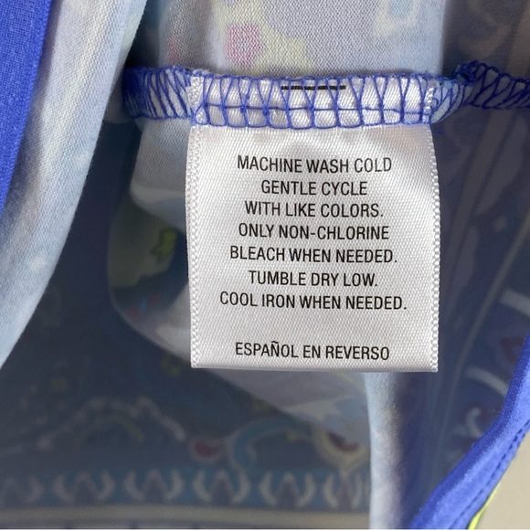 Charter Club Blue and White Paisley Blouse - Picture 5 of 11